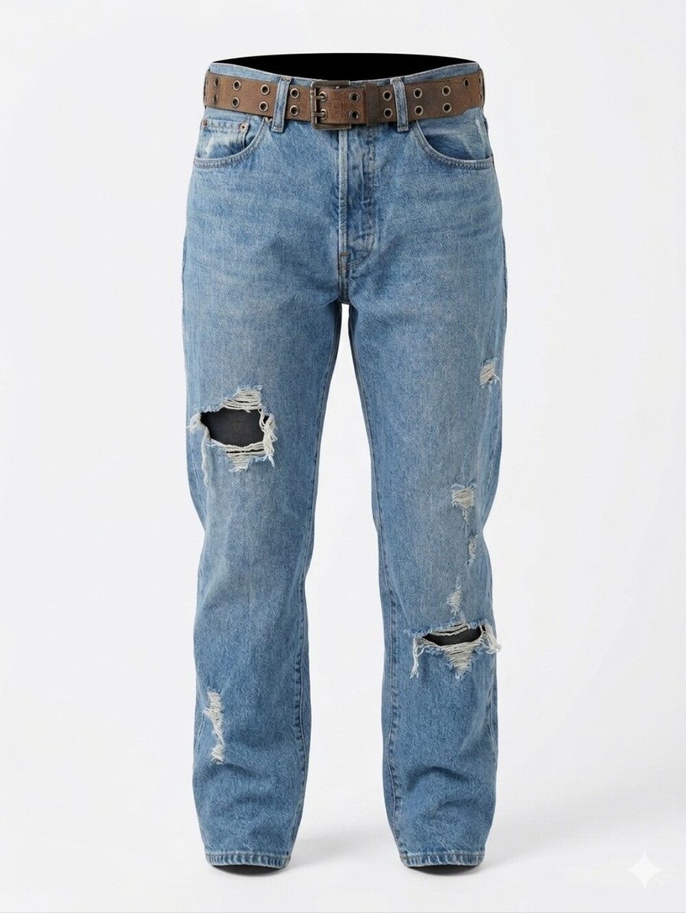 2003 Levi’s 501 Thrashed Shredded Jeans - Tag Size 30x32 **Fits 32x30**Vintage